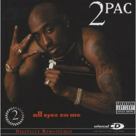 Tupac Shakur - All Eyez On Me (Explicit) (Remastered) (CD)