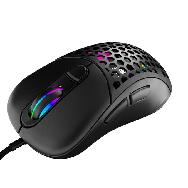 Mouse Gamer VSG Aquila 16000dpi 6 Botones RGB Negro Mate VG-M550-BLK-MAT