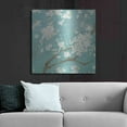 thumbnail image 6 of Luxe Metal Art 'White Cherry Blossom I on Blue' by Danhui Nai, Metal Wall Art, 36"x36", 6 of 9