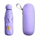 thumbnail image 5 of Paraguas de lluvia, paraguas compacto para lluvia, paraguas de viaje resistente al agua para Violeta con Estuche, 5 of 9