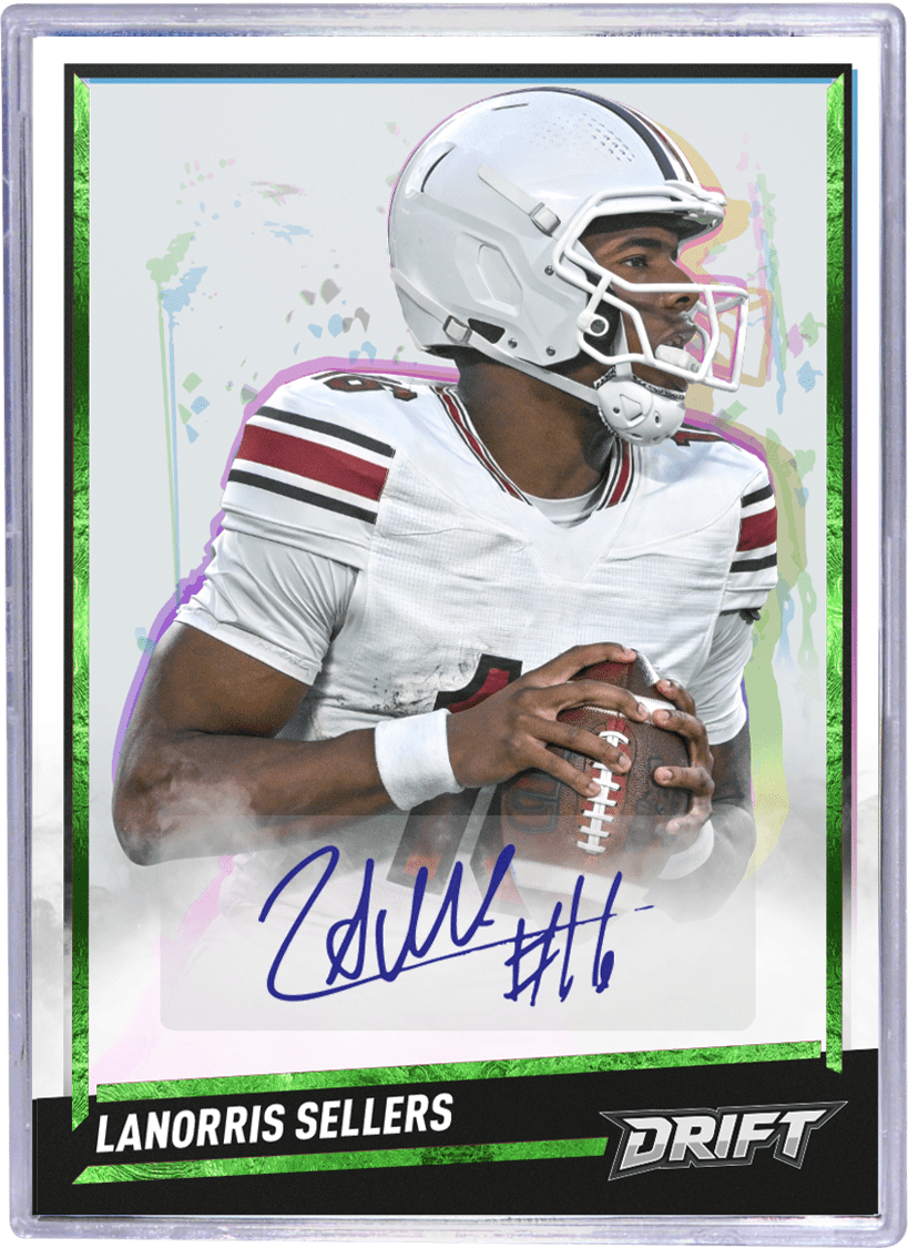 2025 Pulse Drift Football Heat Seeker - 1 Autograph Per Box
