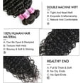 thumbnail image 3 of GFDYREE Brazilian Water Wave Virgin Hair 4 Bundles 100% Unprocessed Human Hair Extensions Curly Wave Bundles Wet and Wavy Human Hair 10A Water Wave Hair 4 Bundles Remy Virgin Water Wave Huma, 3 of 7