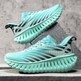 thumbnail image 5 of Lightweight And Breathable Men's Racing Shoes for Road Running; Outdoor Marathon Training Shoes And ; Low-top Sports Shoes for Fitness Exercise Anti-slip And Wear- Hiking Shoes  with Laces for Adults, 5 of 9