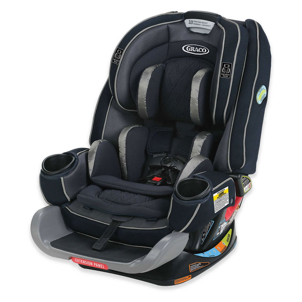 Graco 4ever Extend2fit Platinum 4 In 1 Convertible Child Safety Car Seat Ottlie