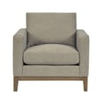 thumbnail image 2 of Donna 35" Upholstered Accent Chair in Platinum Gray, 2 of 9