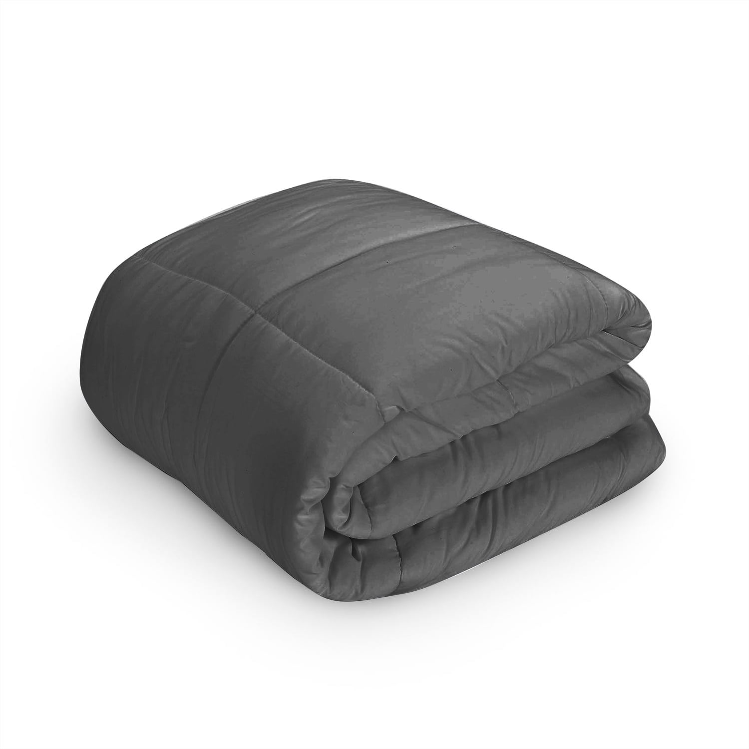 Clara Clark All Season Down Alternative Comforter, King, Gray, Luxury Soft Duvet Insert