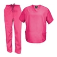 thumbnail image 2 of M&M SCRUBS Men's Scrub Set Medical Scrub Top and Pants, 2 of 3