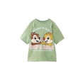 thumbnail image 4 of Camiseta informal holgada para niños y niñas, jersey de cuello redondo con dibujos animados, ropa exterior, nueva camisa Base versátil, 4 of 5