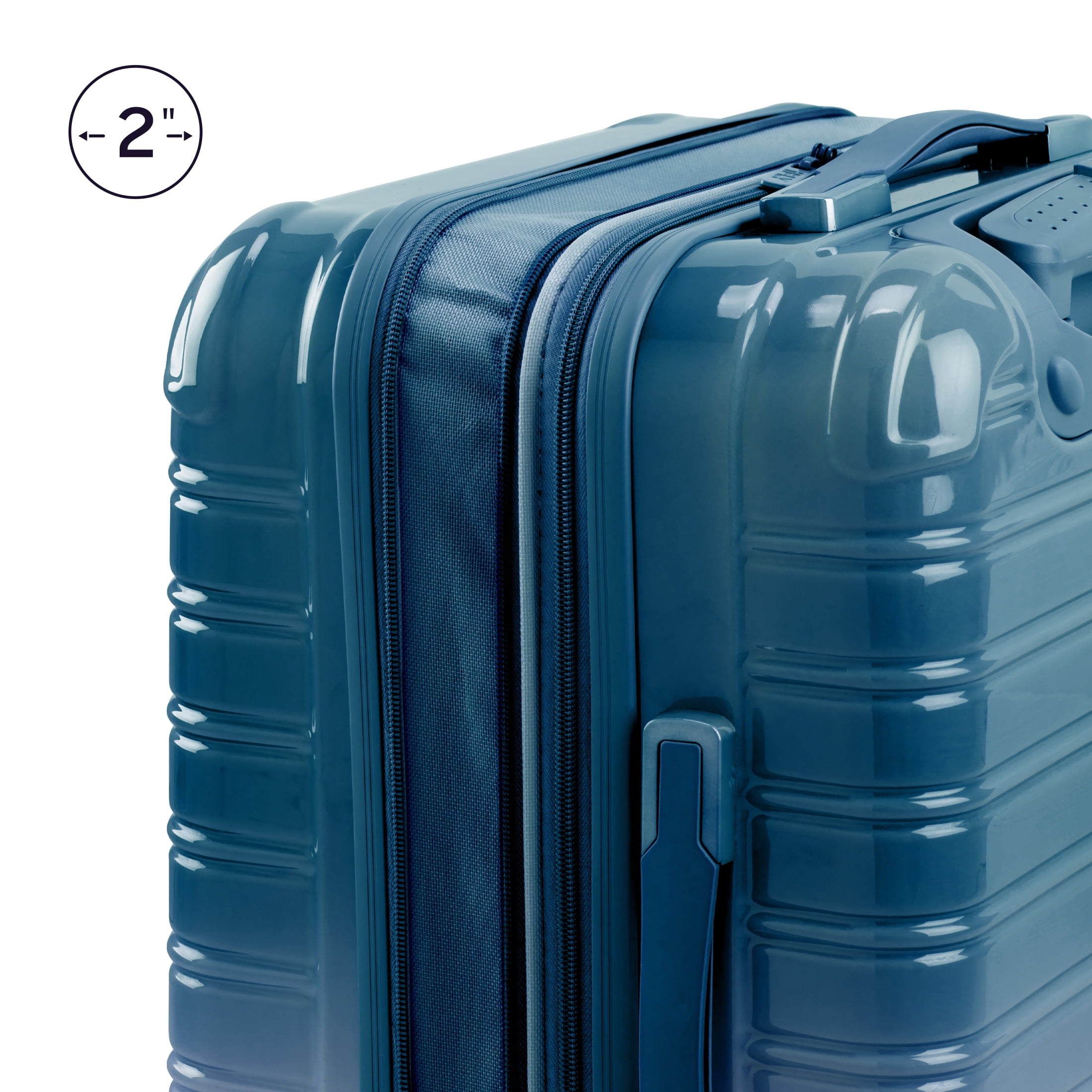 iFLY Hardside Fibertech Carry-on Luggage 20", Ocean Breeze