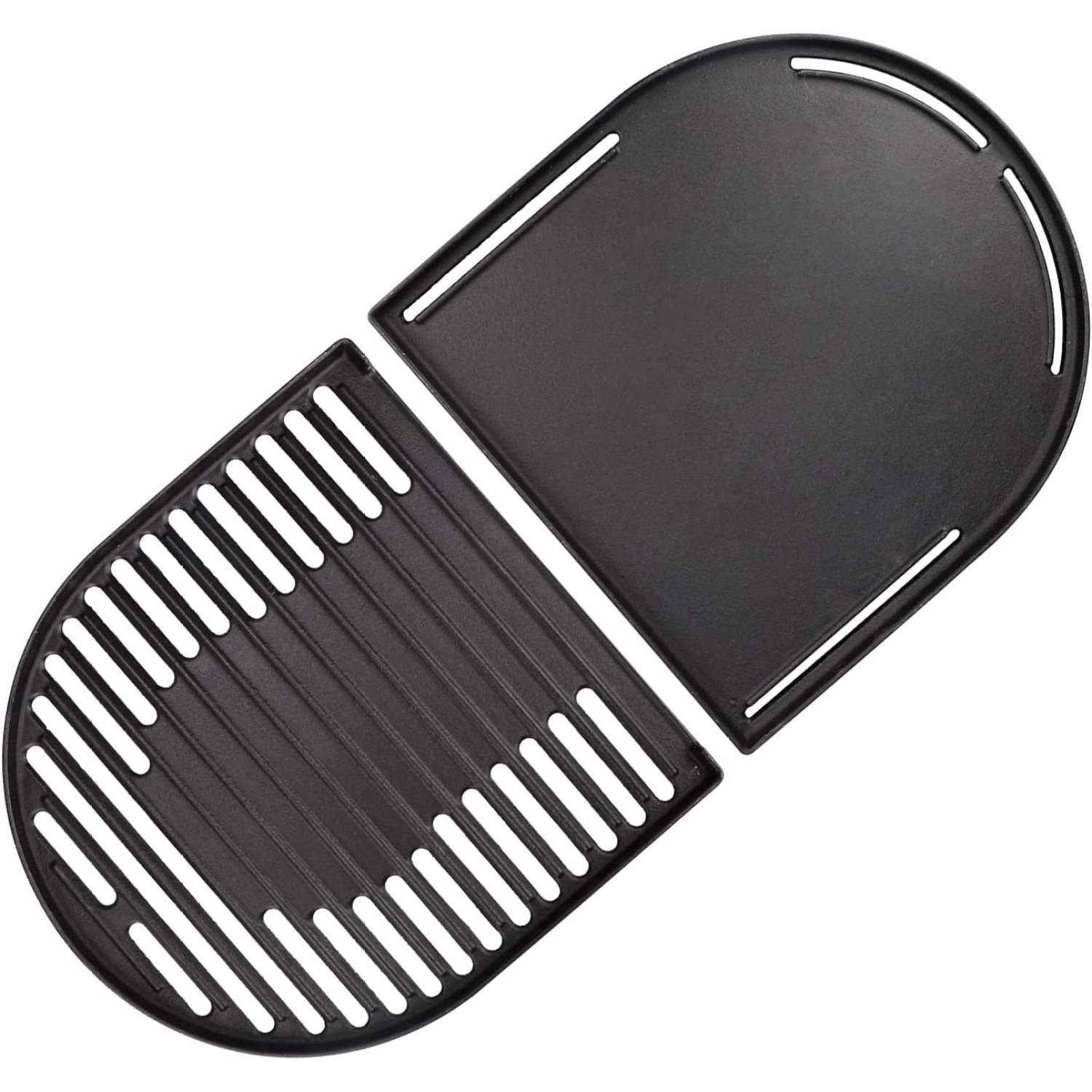 Cast Iron Grill Parts with Cooking Griddle and Grill Grates for Coleman