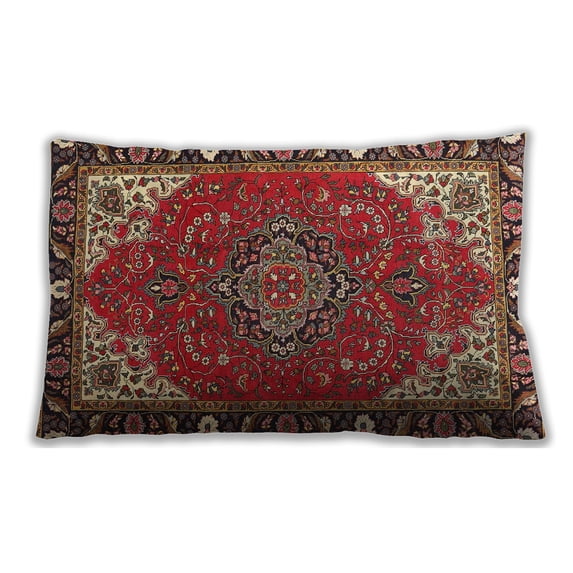 Ahgly Company Outdoor Rectangular Traditional Lumbar Throw Pillow, 13 inch by 19 inch