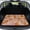 Groovy Hippie Daisy Floral, variant on SEANATIVE Car Cargo Liner Anti-Slip Backing All Weather Trunk Mats Protection Cargo Mat Washable Decorative Scratch-Resistant Auto Trunk Mat for Dogs Cats, Thanksgiving Turkey Pattern Beige