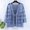 Sky Blue, variant on Women V Neck 3/4 Sleeve Crochet Lace Shirt Jacket Tie Front Cardigan Stripe Sweater Neck Cardigan Light Cardigans for Women Summer Open Neck Sweater Ladies Summer Cardigans Oversized Cardigan Women