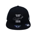 thumbnail image 2 of WITHMOONS Snapback Hat Flat Brim Two Tone Hiphop Baseball Cap TR21318 (Black), 2 of 5