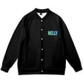 thumbnail image 2 of Nelly Where The Party At Tour Baseball Jacket Spring Spring Button Cardigan Long Sleeve Top, 2 of 7