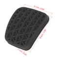 thumbnail image 2 of Pair Brake Clutch Pedal Pad Rubber Cover for Astra G H Zafira A B All Models 90498309, 2 of 5