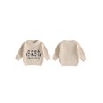 thumbnail image 2 of RUINIXCW Toddler Baby Girl Boy Silly Goose Sweater Outfit Newborn Infant Fall Winter Knit Sweaters Kids Goose Embroidery Long Sleeve Jumper Pullovers, 2 of 10