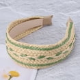 thumbnail image 6 of Unique Bargains 1 Pc Exquisite Holiday Style Flat Headband Light Green, 6 of 6