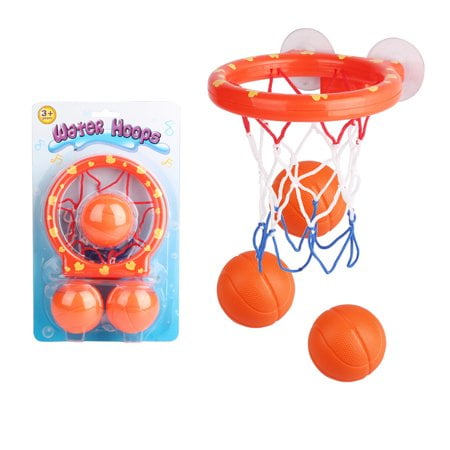 Dww-panier De Basket Pour Bb,panier Basket Enfant Ensemble De Mini Panier  De Basket Avec 3 Pices Balles,jouet De Bain,mini Basket Avec Ventouse  (ordin