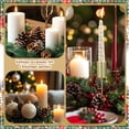 thumbnail image 3 of NUOLUX 5Ud Velas De Hierro Resistente Dorado Para En Fiestas Navideñas, 3 of 8