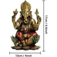 thumbnail image 2 of TIED RIBBONS Lord Ganesha Statue | Hindu Ganesha of Success Sculpture Collectible Figurine for Home Pooja Room Mandir Temple | Ganpati Idol Ganesh Chaturthi | Ganesh Chaturthi Gifts | Indian God, 2 of 5