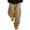 Khaki, variant on Men's Vintage Cargo Pants - Loose Fit Multi-Pocket Work Trousers and Hiking Pants for Outdoor Activities and Comfortable Big Sizes,Black L