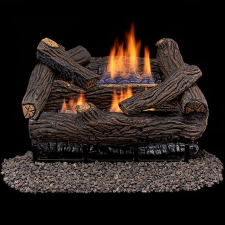 Duluth Forge Ventless Dual Fuel Gas Log Set (Best Ventless Gas Logs Consumer Reports)