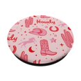 thumbnail image 2 of Sombrero de vaquero PopSockets adhesivo PopGrip con estampado estético, 2 of 6