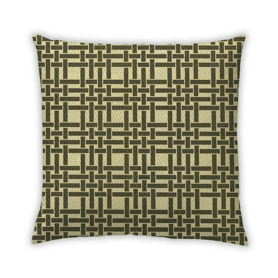 Ahgly Company Indoor Square Contemporary Throw Pillow, 18 inch by 18 inch