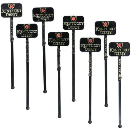 Kentucky Derby 8-Pack Icon Swizzle Sticks