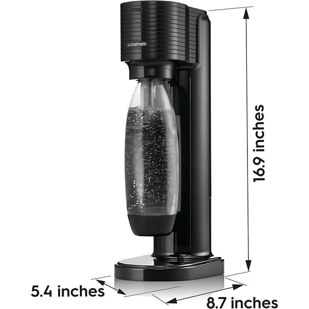 SodaStream Black Gaia Sparkling Water Maker Starter Kit - Walmart