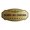Brushed Gold, variant on Victorian Sorry No Checks Sign (Ivory/Dark Brown) - Small 3" X 6"