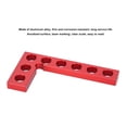 thumbnail image 4 of Positioning Squares, Woodworking Right Angle Ruler, Red Corrosion-Resistant Aluminum Alloy For Clamped To Boxes Picture Frames, 4 of 8