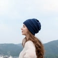 thumbnail image 4 of Azrian Hat Women's Knit Beanie Hat for Ladies Fleece Line Ski Skull Cap Slouchy Winter Hats, 4 of 6