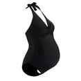 thumbnail image 1 of HAWEE Maillot de Bain de Maternité une Pièce à Dos Nu pour Femmes, Maillots de Bain de Grossesse, Grande Taille, 1 of 2
