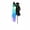 Skeleton Pirate, variant on Halloween Light Up Decor, Ghost Bride Spirit Lantern Yard Stake with Flowing Ghost Lights, Outdoor Halloween Decor for Lawn Garden Pathway 23.6 in