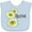 AE-Light Blue, variant on Inktastic Arizona Saguaro Cactus Flowers Boys or Girls Baby Bib