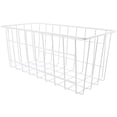 thumbnail image 1 of BESTYASH White Iron Wire Chest Freezer Organizer Basket Multifunctional Breathable Mesh Storage Bin for Kitchen, 1 of 7