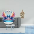thumbnail image 2 of Estatua de escultura de cisne,Escultura de cisne para decoración del hogar Adorno de San Valentín,Estatua de ganso,figura acrílica,artesanía coleccionable,Estatua católica,Colección de, 2 of 8