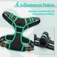 thumbnail image 4 of Arnés para perros Rabbitgoo, ajustable, tamaño XL, negro y turquesa, 4 of 7