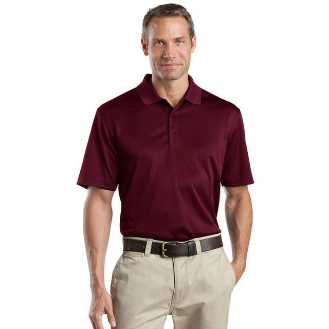 Cornerstone Polo à Col Tricoté Professionnel pour Hommes