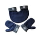 thumbnail image 2 of Guantes de invierno cálidos para hombre y mujer, para senderismo en climas fríos. Azul, 2 of 9