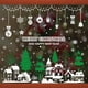 thumbnail image 3 of Calcomanías adhesivas con forma de copo de nieve para ventanas navideñas, decoraciones para fiestas navideñas, 3 of 5