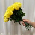 thumbnail image 2 of 36PCS Artificial Silk Flowers Realistic Roses Bouquet Long Stem for Home Wedding Decoration Party, 2 of 4