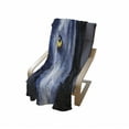 thumbnail image 4 of Wolf Soft Flannel Fleece Throw Blanket, Wild Animal with an Angry Expression Woodland Fauna Themed Photography, Cozy Plush for Indoor and Outdoor Use, 50" x 60", Blue Pale Blue, by Ambesonne, 4 of 6
