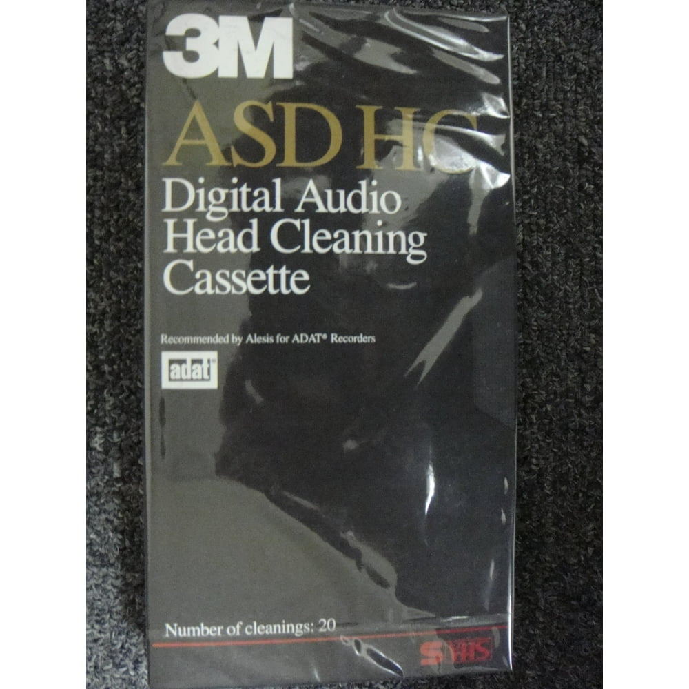 3M ASDHC Official ADAT Head Cleaning Tape