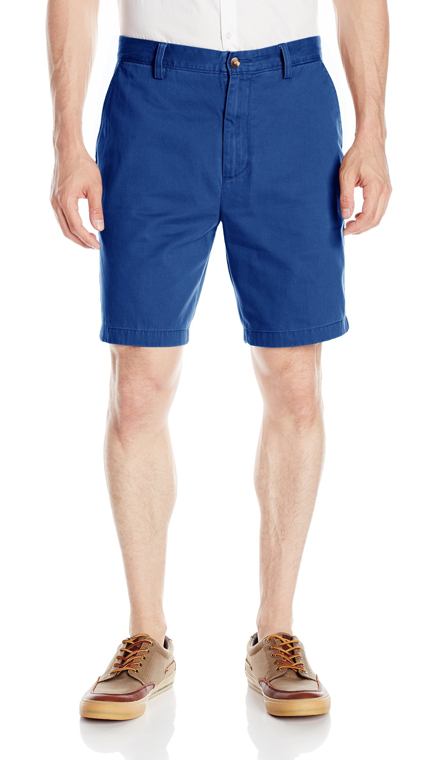 Nautica Nautica NEW Blue Mens Size 42 Solid Khakis Chinos Flat Front