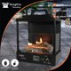 thumbnail image 2 of Calefactor tipo chimenea Flame King ALOGFIRE a propano para interior y exterior, 2 of 9