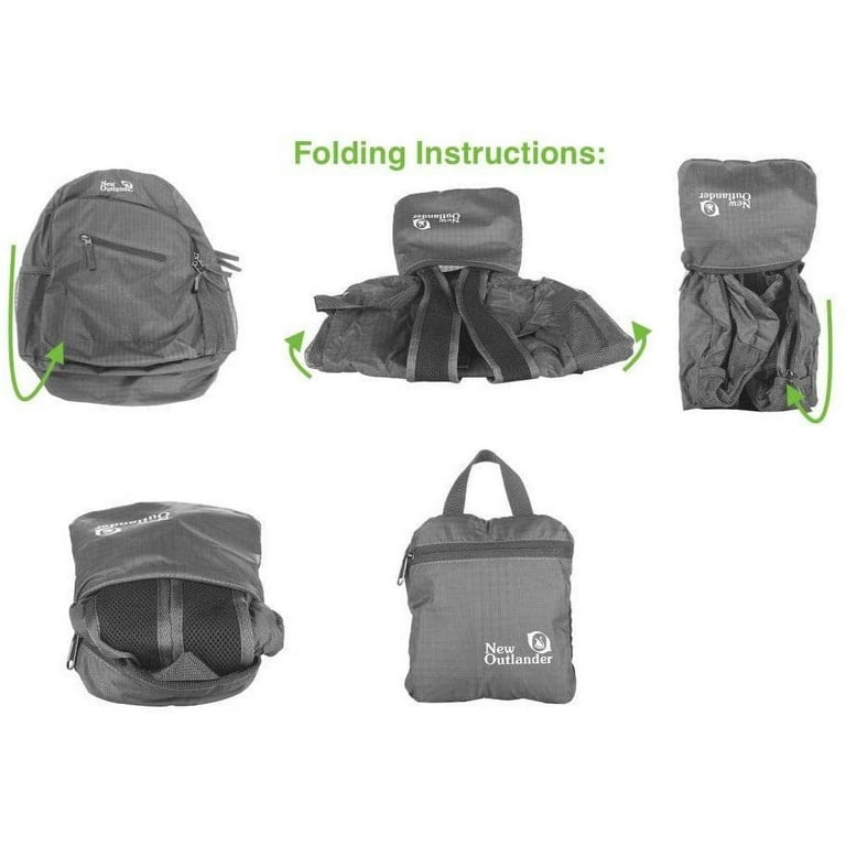 Outlander Packable Handy Lightweight Travel Hiking Backpack