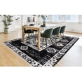 thumbnail image 2 of Contemporary Drop Collection Area Rug in Fossil Gray Color and Rectangle, Runner Shape, 2 of 8